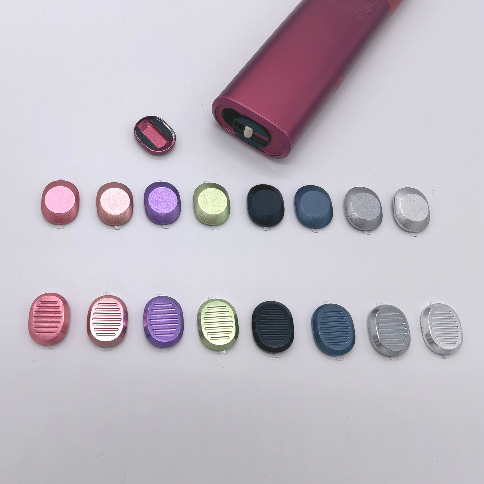 IQOS ILUMA ONE 專用煙機蓋帽環 多彩替換彩帽 金屬質感裝飾配件 可拆換機身美化飾環 1 IQOS ILUMA ONE MAOGAI 商品實拍