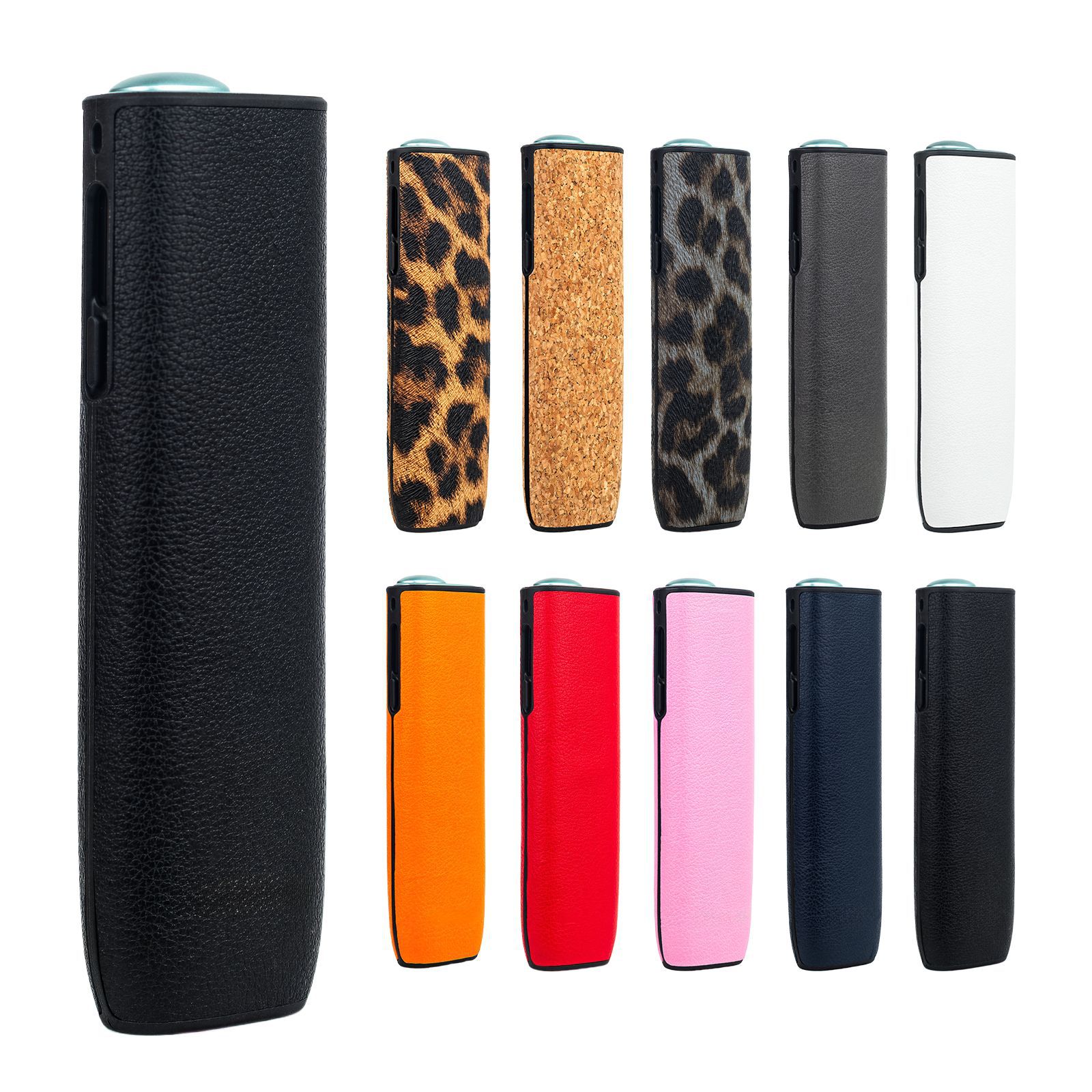 IQOS ILUMA ONE加熱煙機保护套 電子煙主機保护皮套 棋盘格/鱷魚皮/豹紋等風格 1 IQOS ILUMA ONE BAOHUTAO 商品實拍