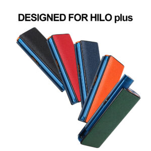 GLO HILO Plus 專用保護殼|日版荔枝紋 PU+PC 材質|防摔防刮裝飾皮套 6 GLO HILO plus保護殼
