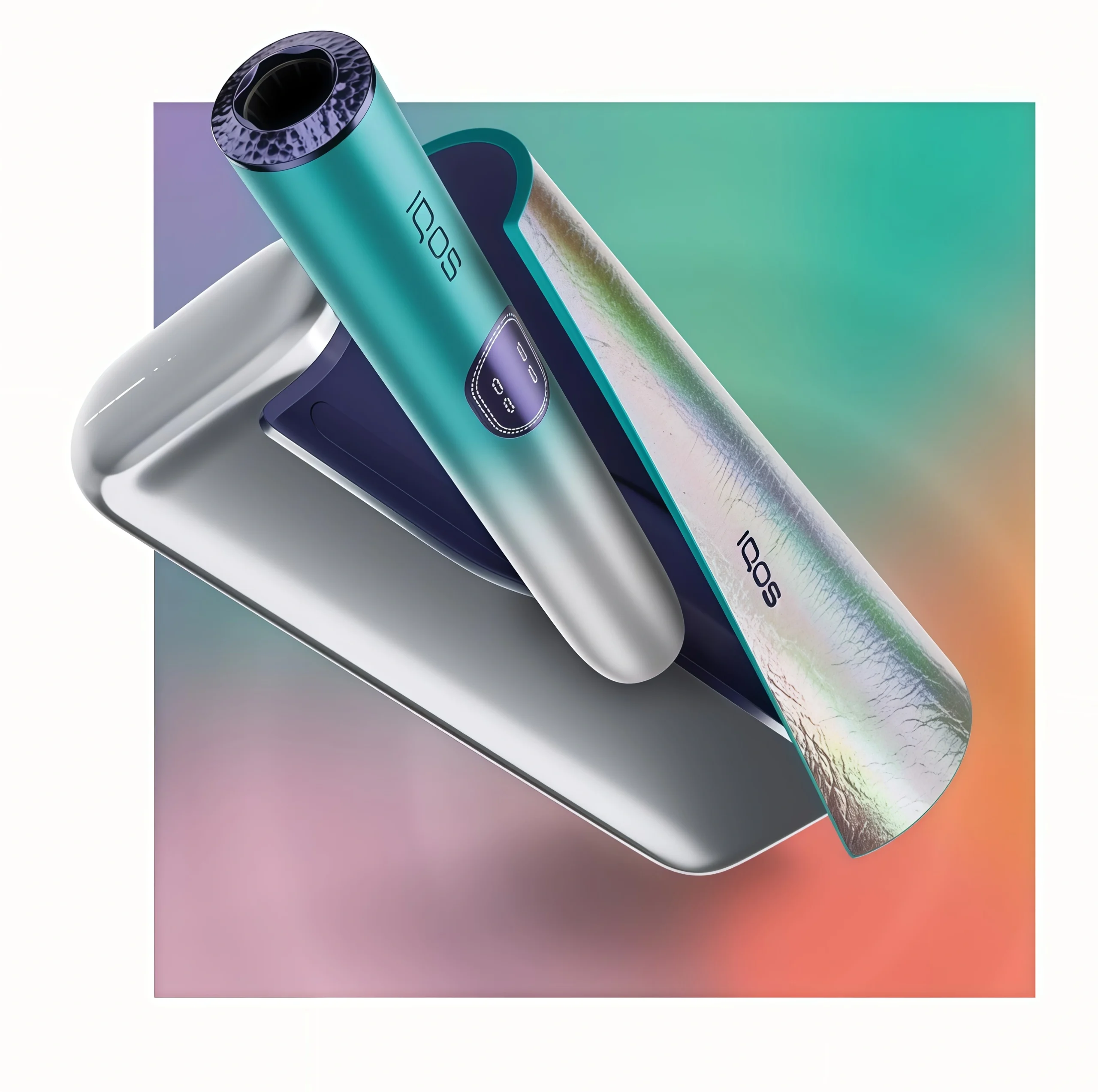日本代購 IQOS ILUMA i PRIME 美人魚款|TEREA專用限定加熱煙主機 台灣現貨 3 IQOS ILUMA I 搭配示意