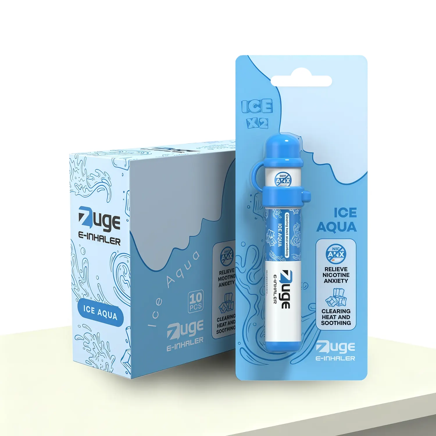 ZUGE E-INHALER 戒煙棒 果味吸棒 替煙棒 清涼薄荷精油替煙神器 3 ZUGE E 搭配示意